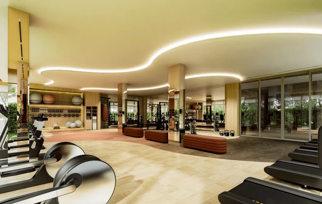 Yoga area